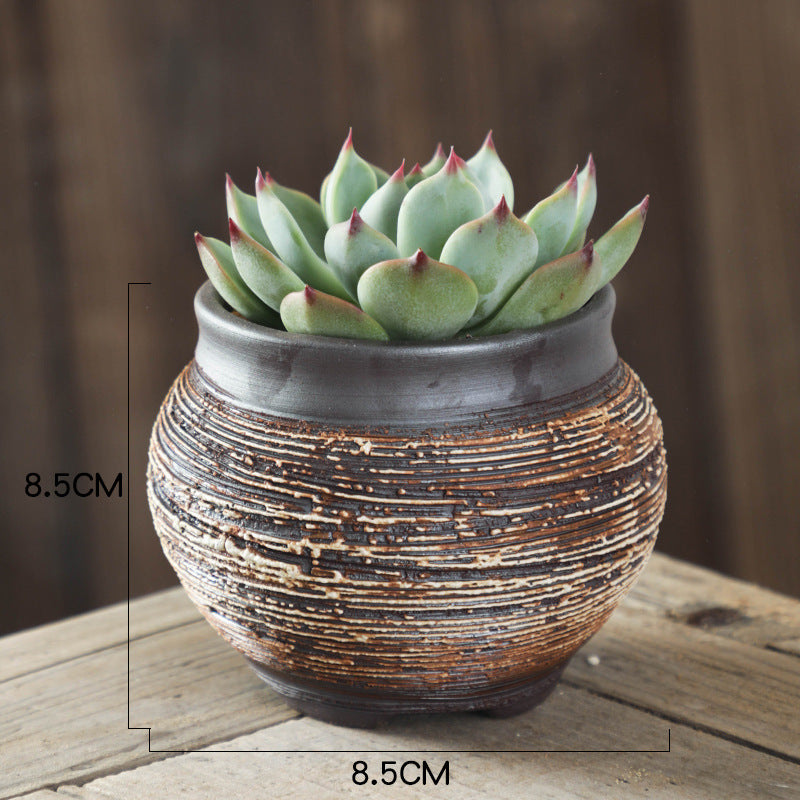 Handmade ceramic succulent flower pots