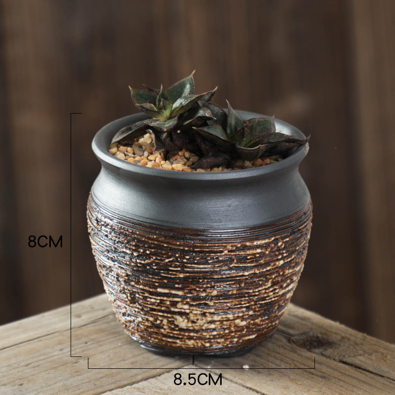 Handmade ceramic succulent flower pots