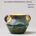 Creative Personality Mediterranean Stoneware Pots
